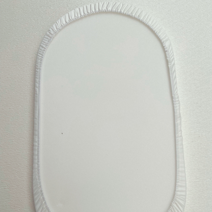 Panier à langer + matelas + housse double gaze Beige
