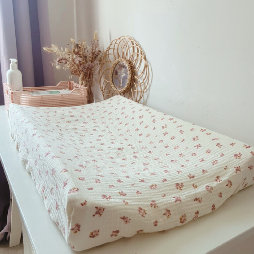 Housse matelas à langer Double gaze BIO Hava