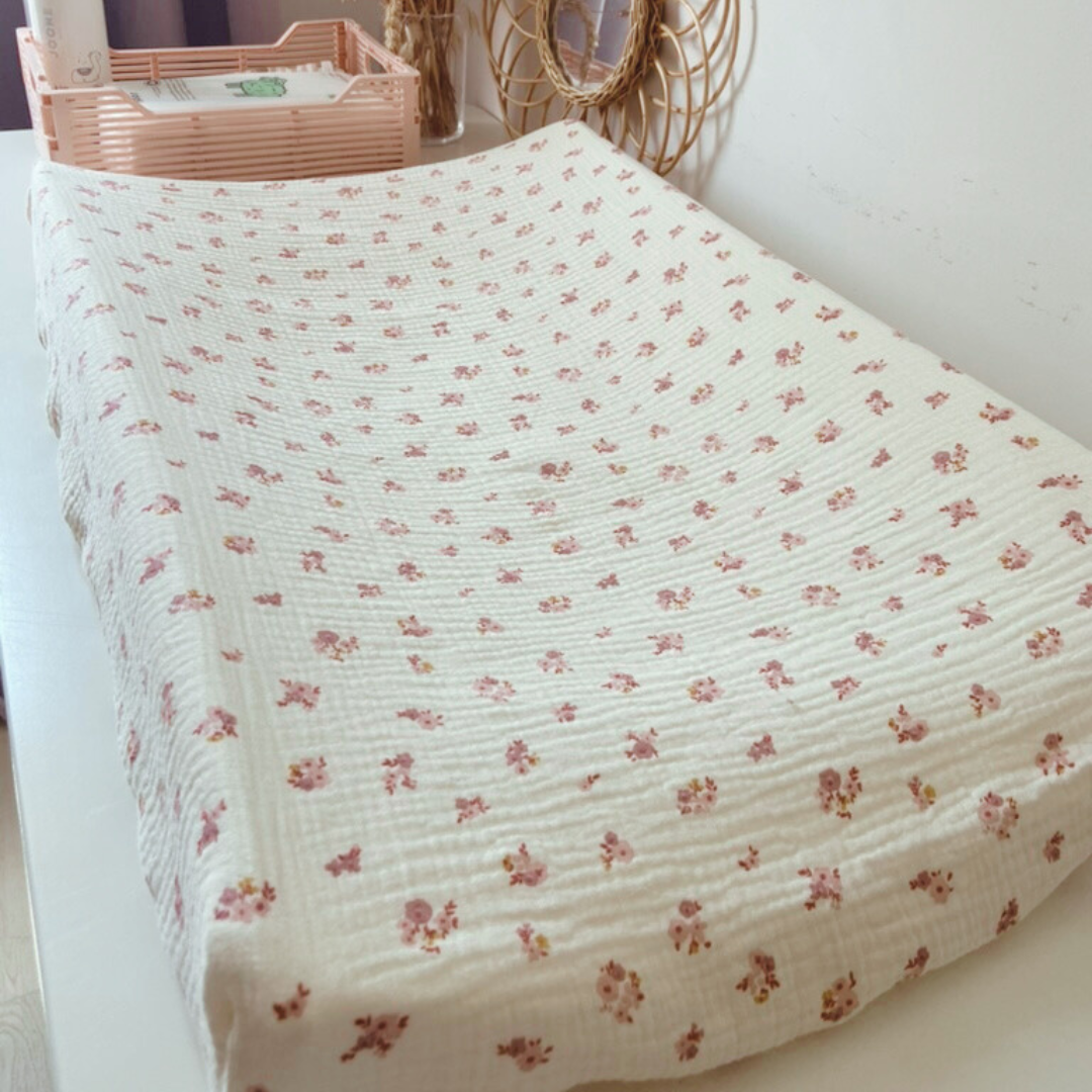 Housse matelas à langer Double gaze BIO Hava