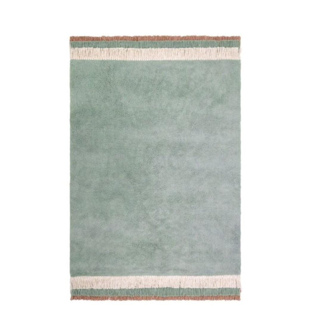 Tapis enfant vert d&