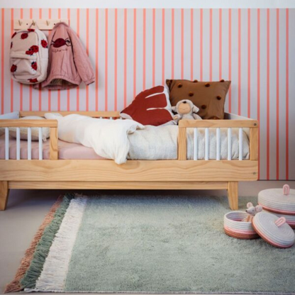 Tapis enfant vert d&