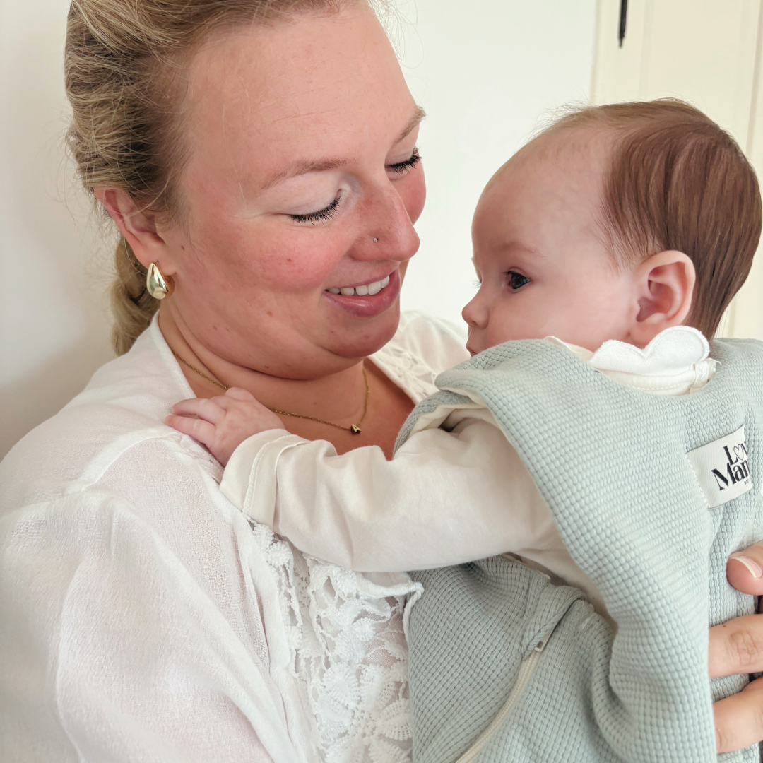 Gigoteuse bébé Andrea vert de gris