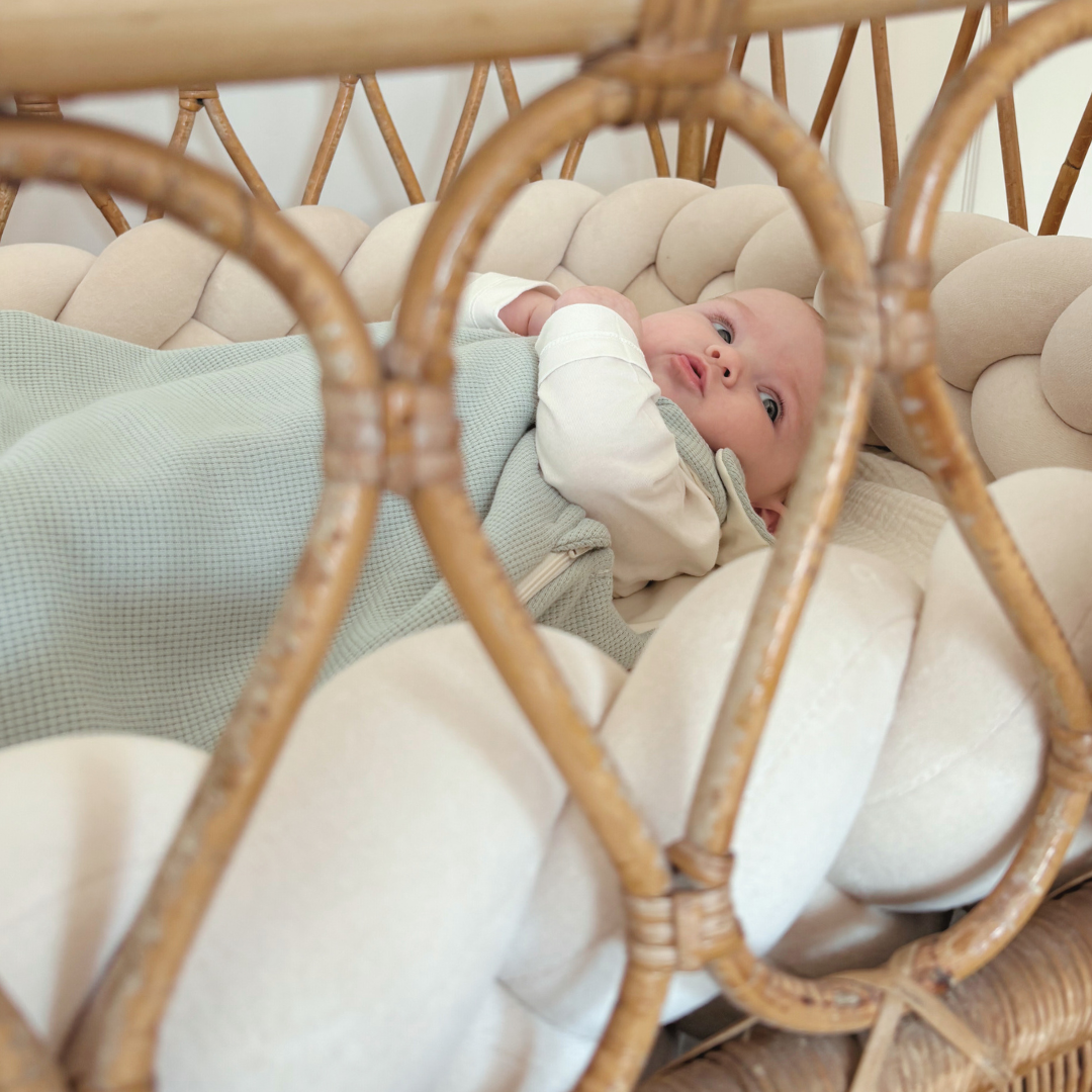 Gigoteuse bébé Andrea vert de gris