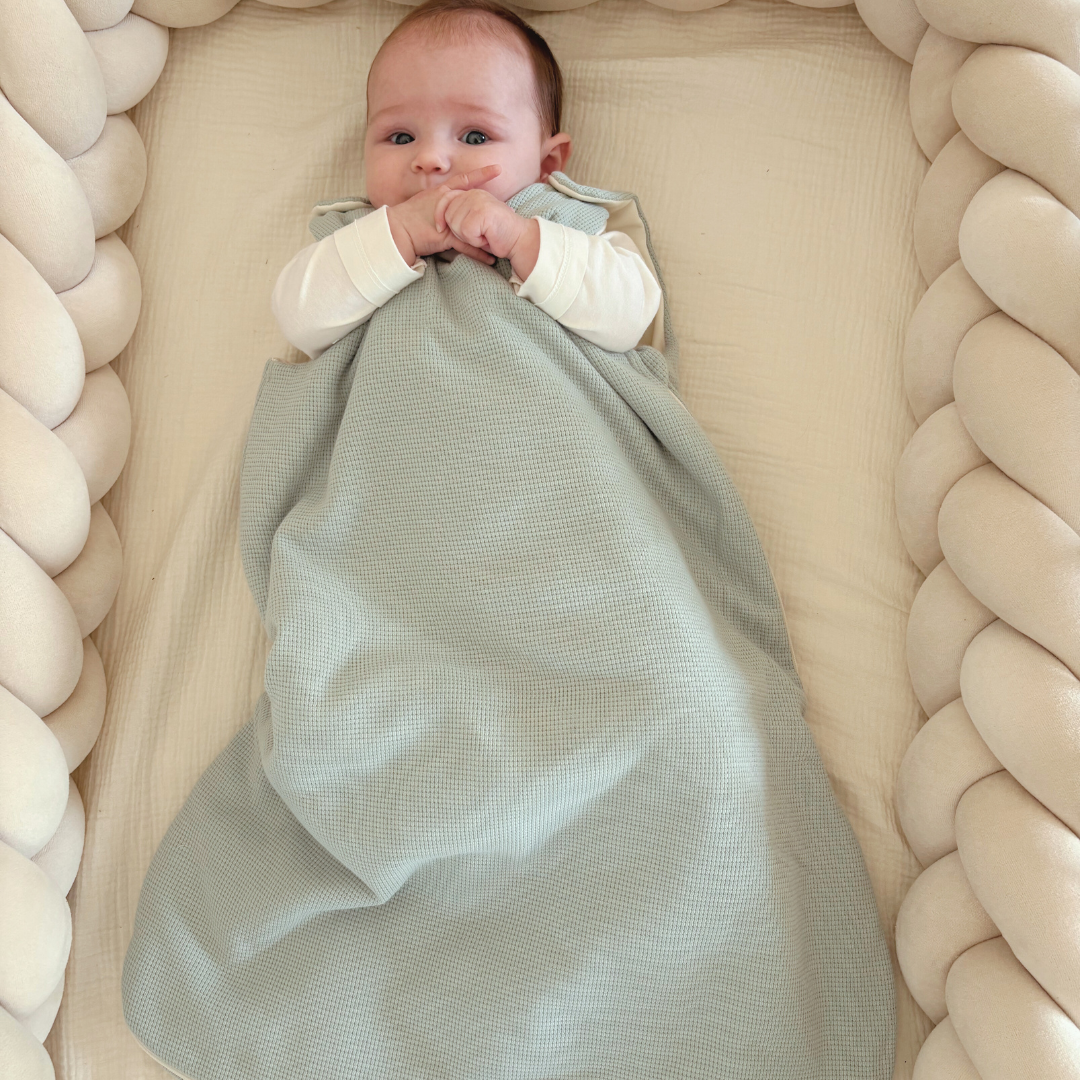 Gigoteuse bébé Andrea vert de gris