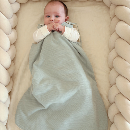 Gigoteuse bébé Andrea vert de gris