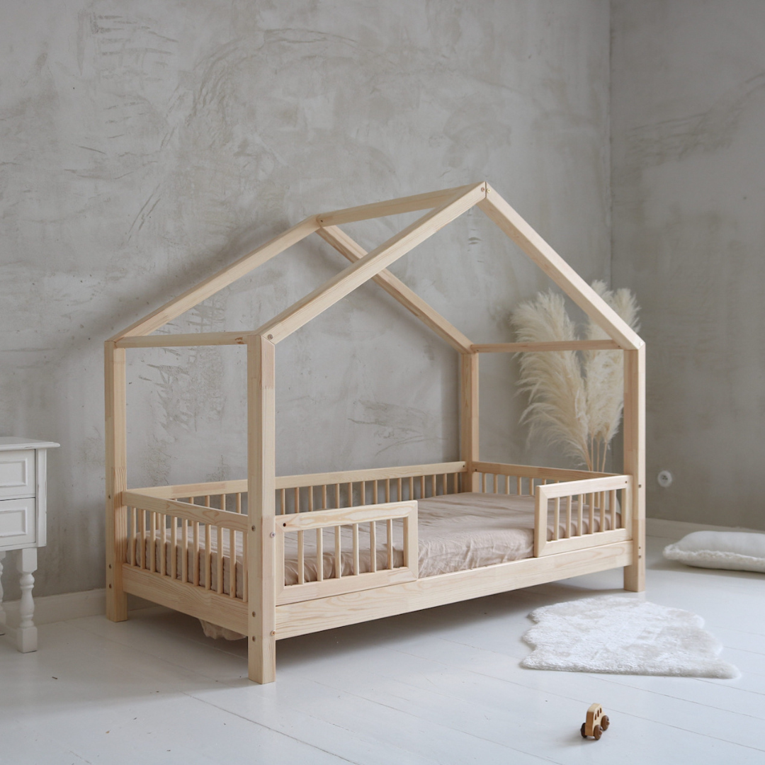 Cabinebed met barrière Ivan 90x190cm