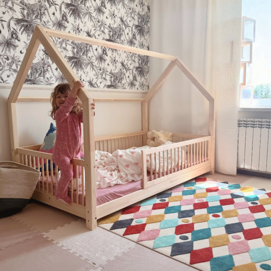 Cabinebed met barrière Ivan 70x140cm