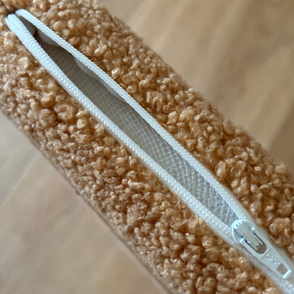 Tapis de motricité Jules tissu bouclette Camel