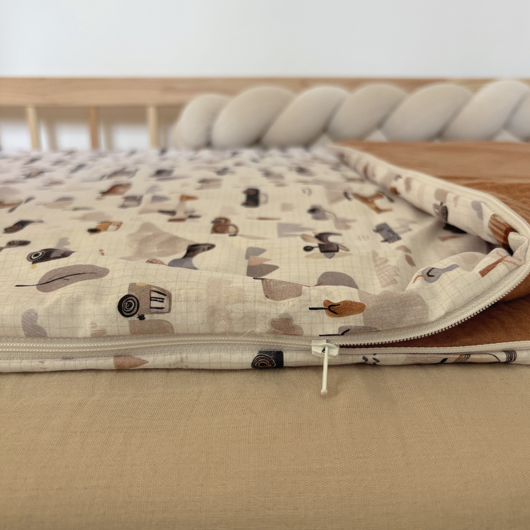 Sac de couchage enfant Elio camel