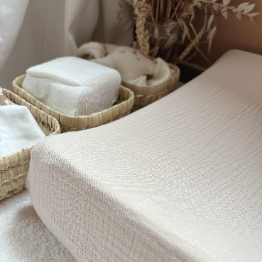 Luiermand + matras + dubbele gaashoes Beige