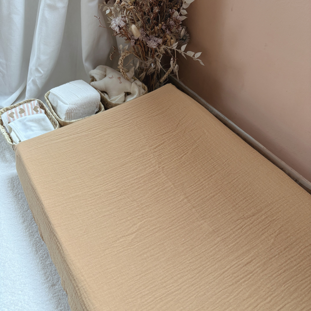 Luiermand + matras + dubbele gaashoes Beige