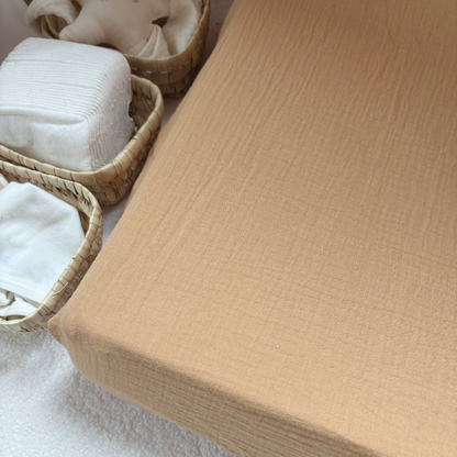 Luiermand + matras + dubbele gaashoes Beige