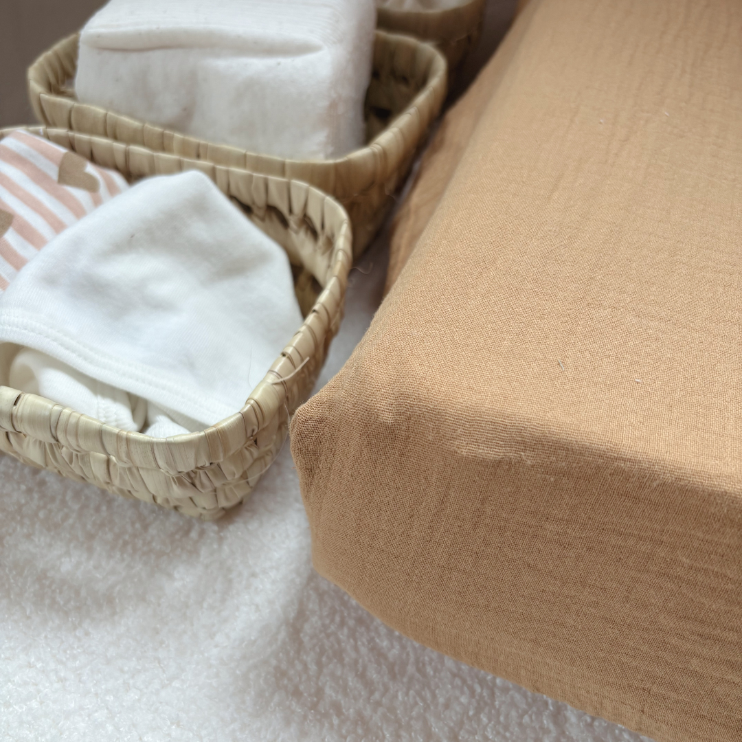 Luiermand + matras + dubbele gaashoes Beige