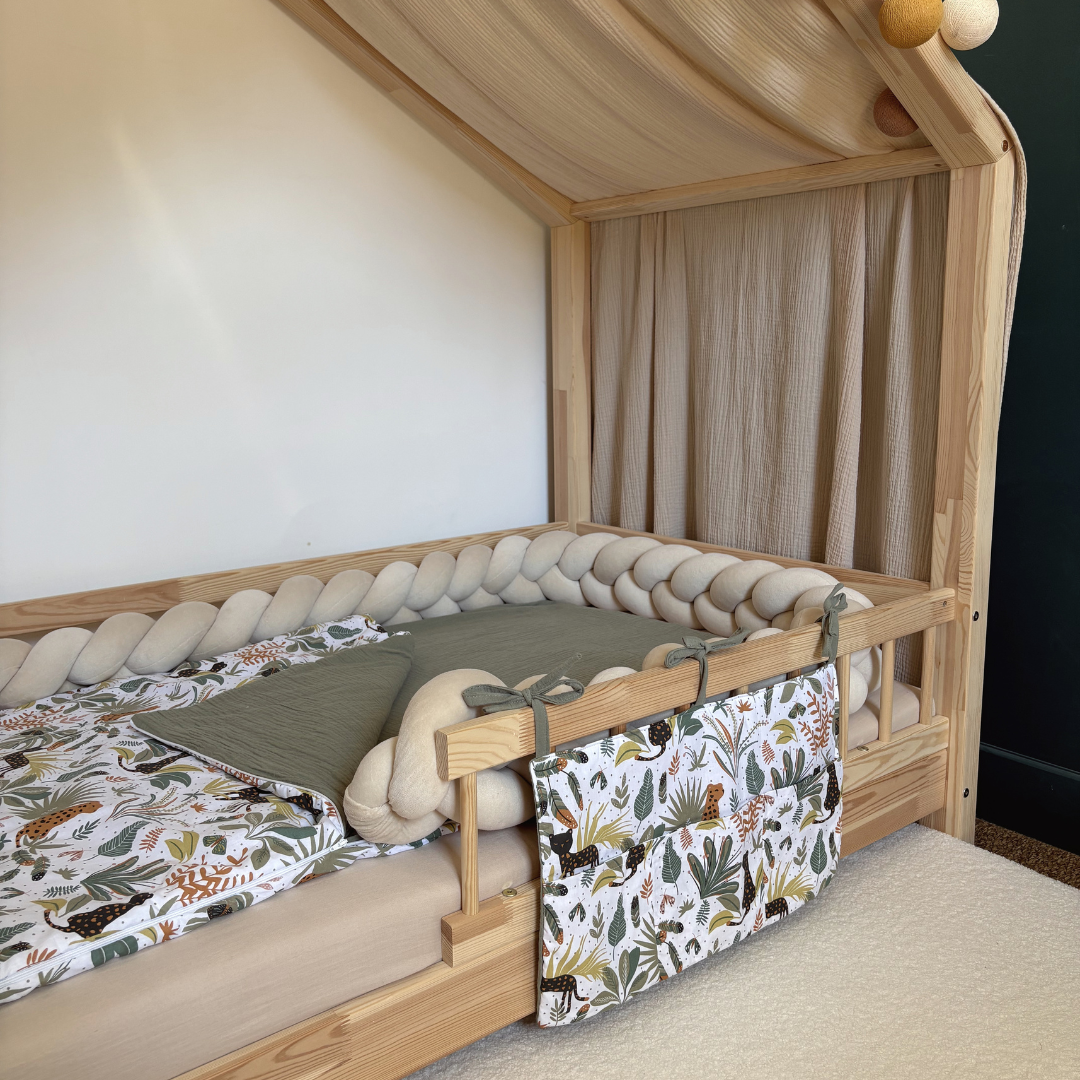 Pochette de rangement lit Jungle