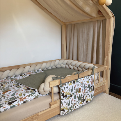 Pochette de rangement lit Jungle