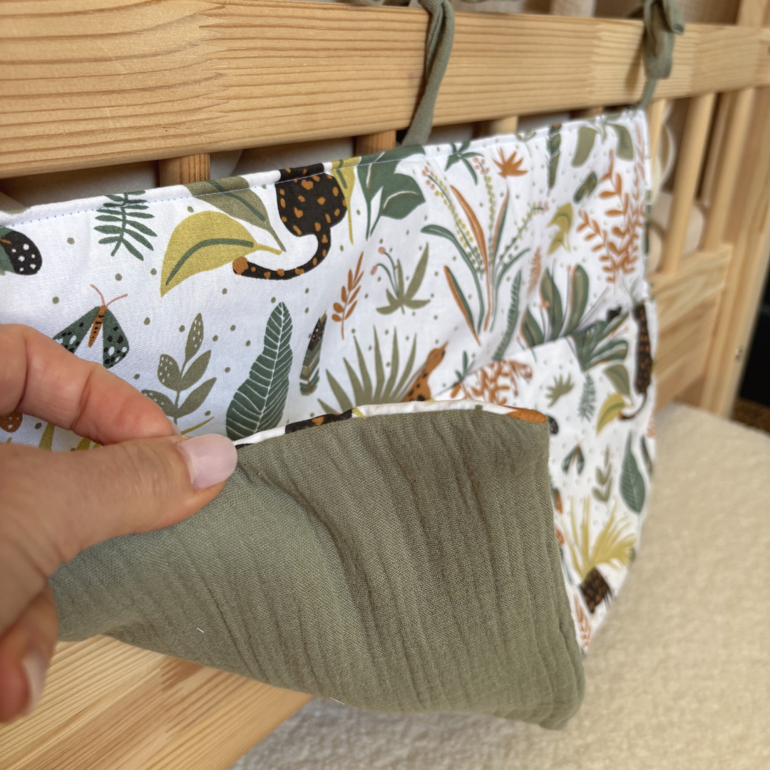 Pochette de rangement lit Jungle
