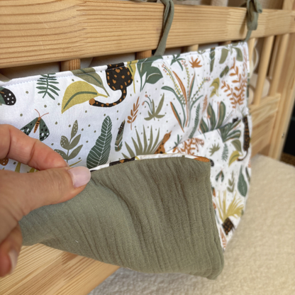 Pochette de rangement lit Jungle