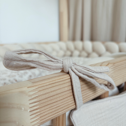 Pochette de rangement lit - Beige