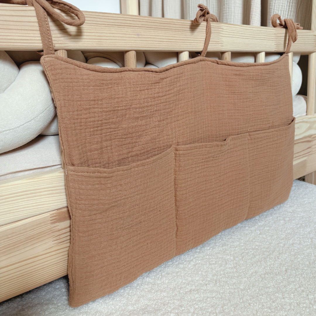 Pochette de rangement lit Caramel