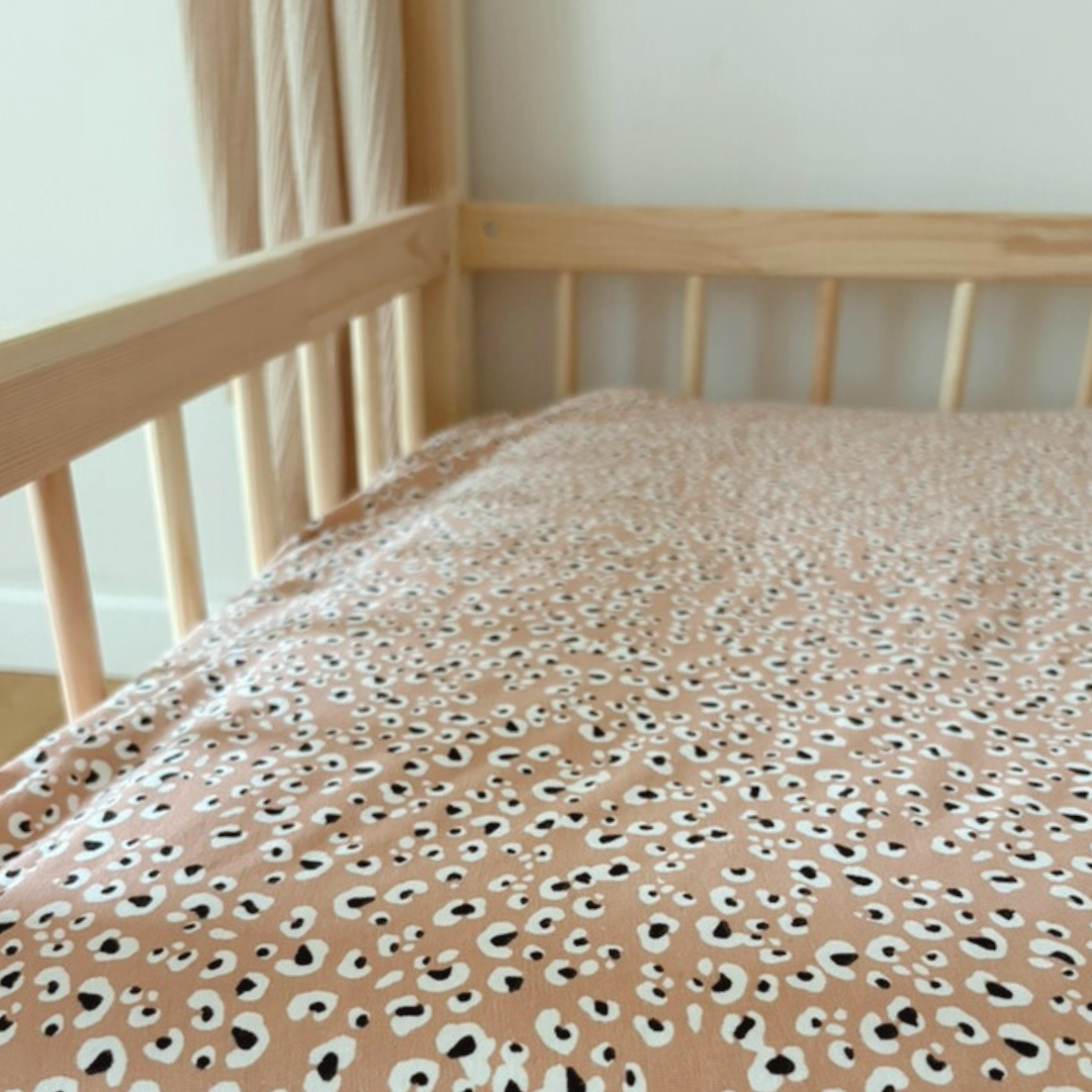 Housse de couette + taie Leopard