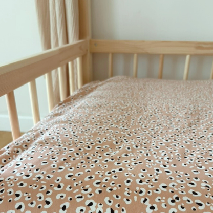 Housse de couette + taie Leopard
