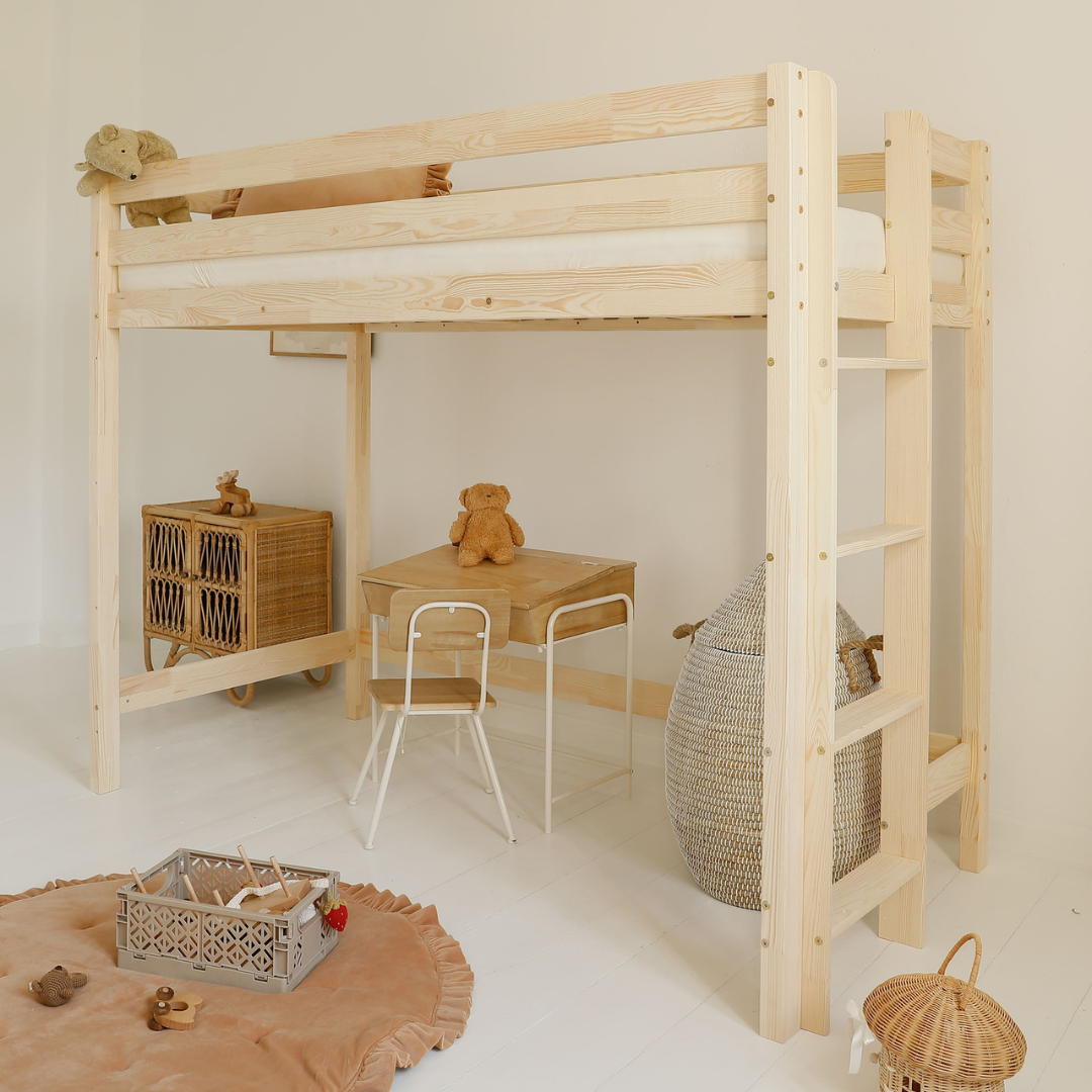 Lit superposé Mezzanine enfant 90x200cm