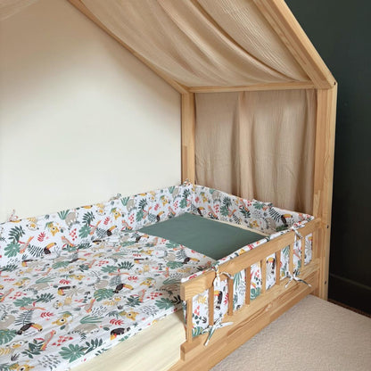 Tour de lit cabane coton Arthur