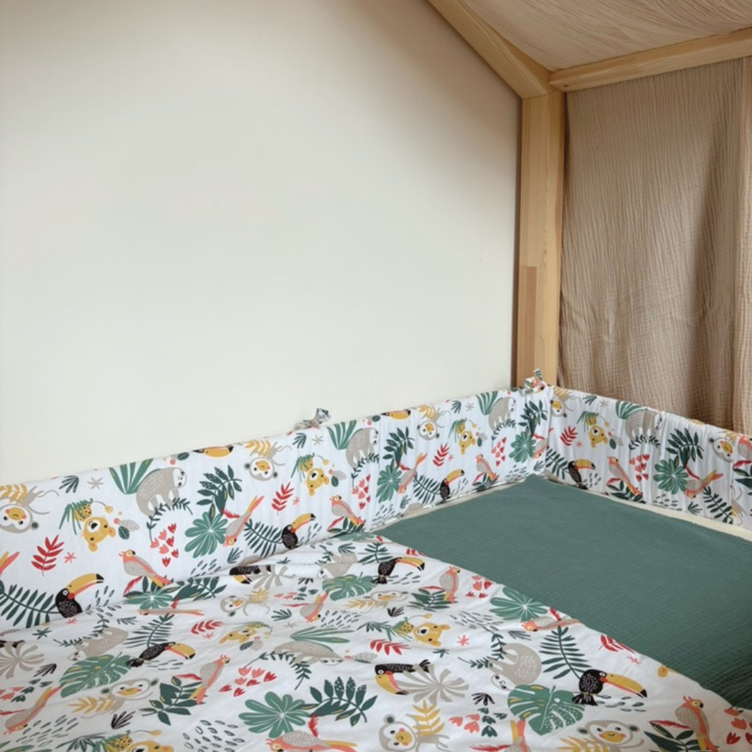 Tour de lit cabane coton Arthur