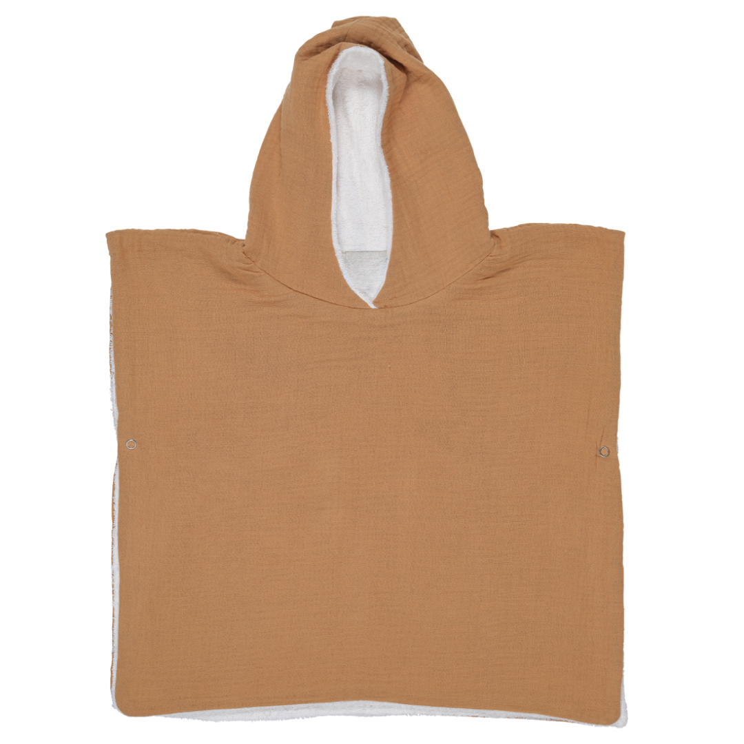 Poncho de bain enfant Camel