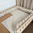 Sac de couchage enfant carreaux Marcel camel