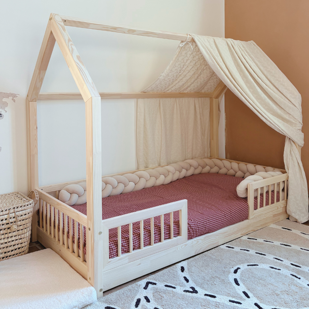 Cabine bedhemel Ecru