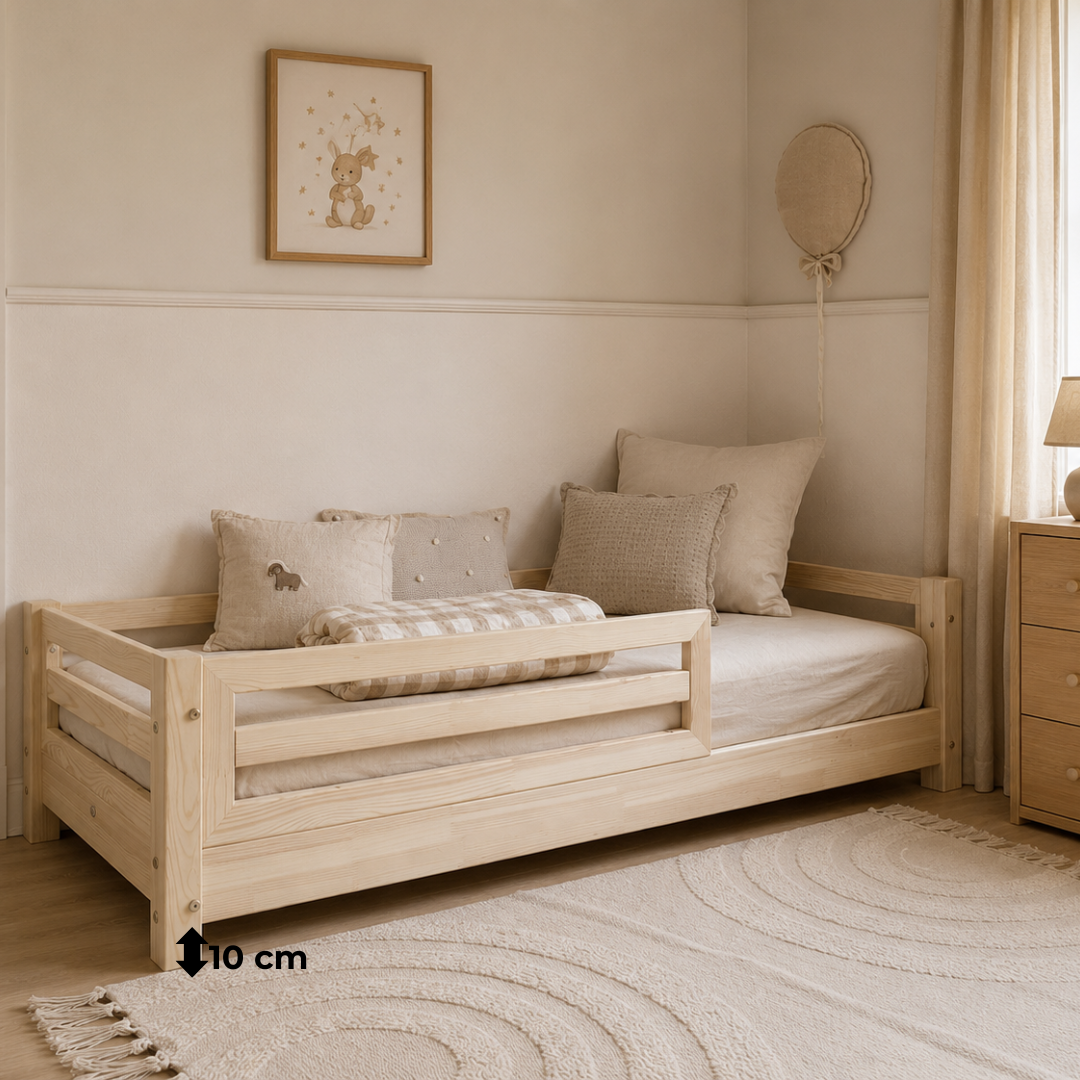 Cabinebed met barrière Ivan 70x140cm