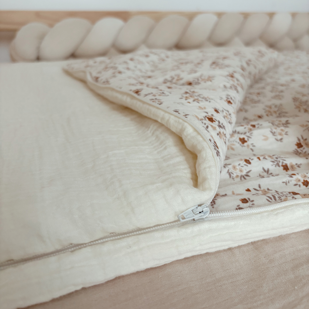 Sac de couchage enfant Nina Ecru