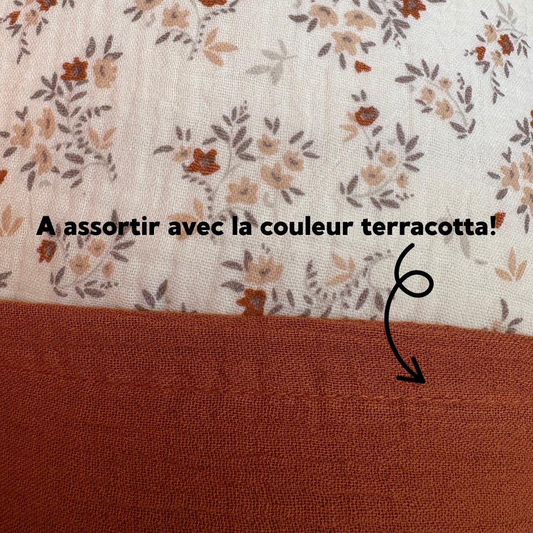 Housse de couette mousseline Nina