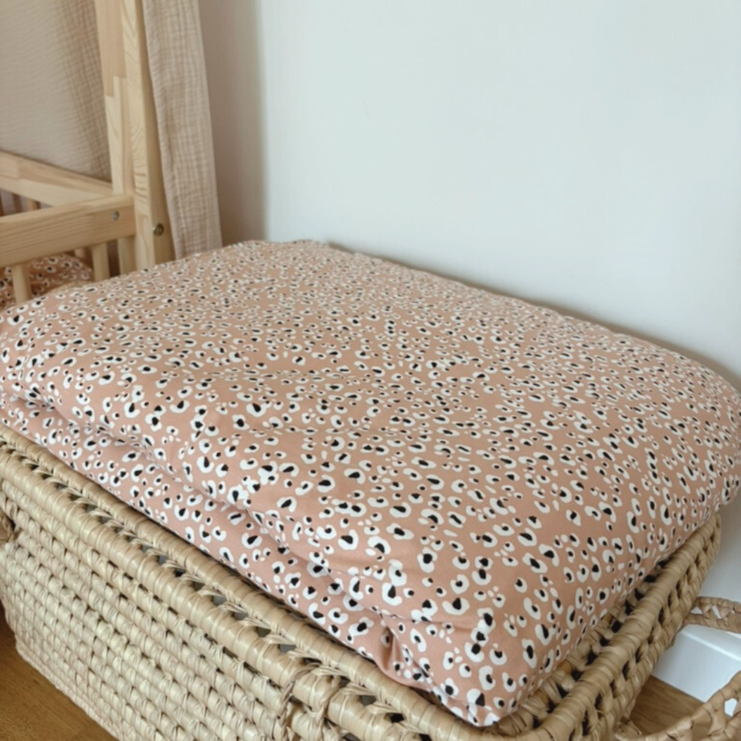 Couverture bébé leopard