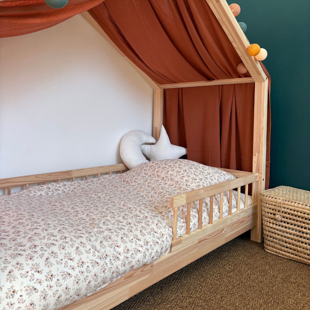 Housse de couette mousseline Nina