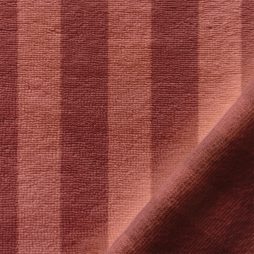 Housse matelas à langer éponge Paprika