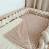 Sac de couchage enfant leopard rose Ecru