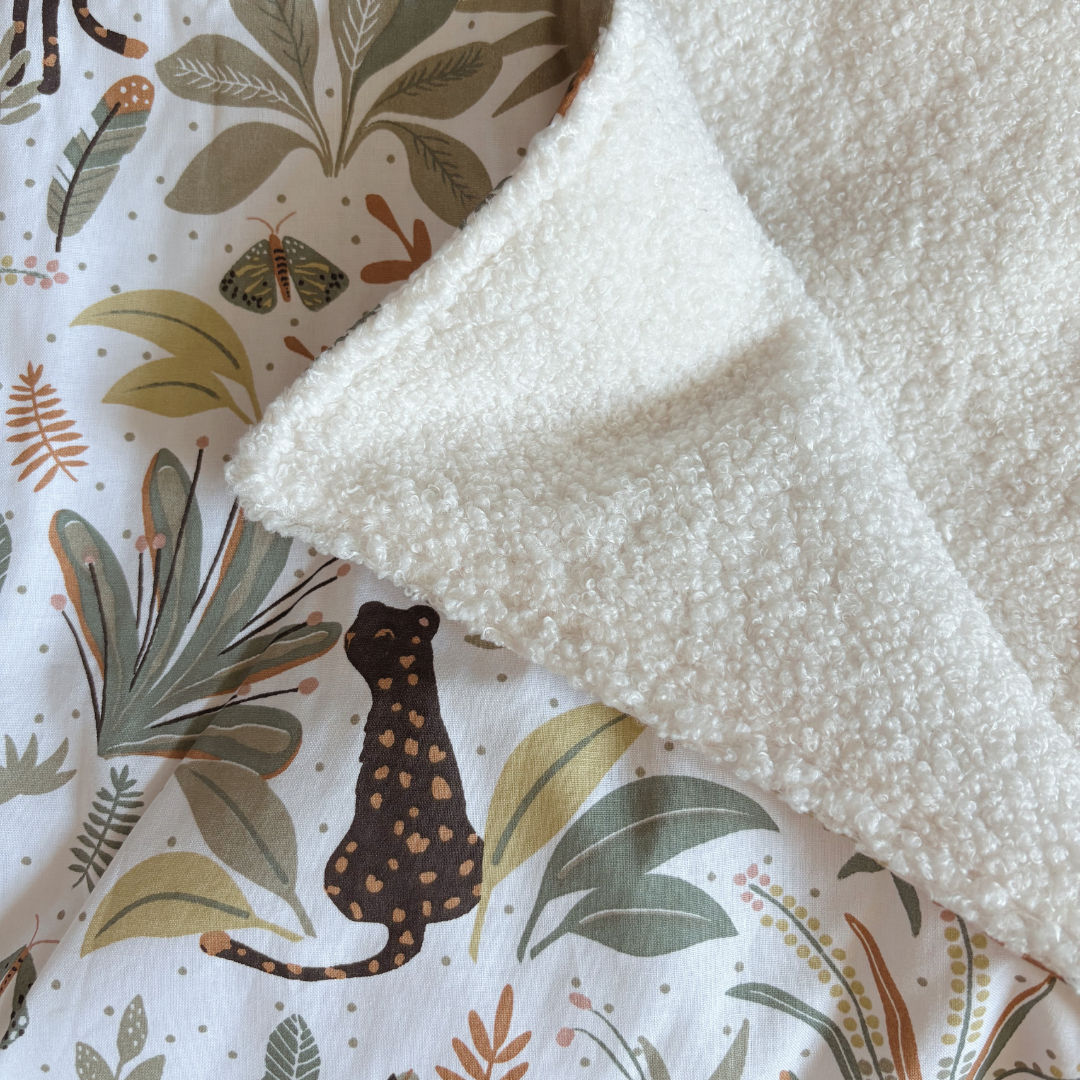Couverture enfant jungle