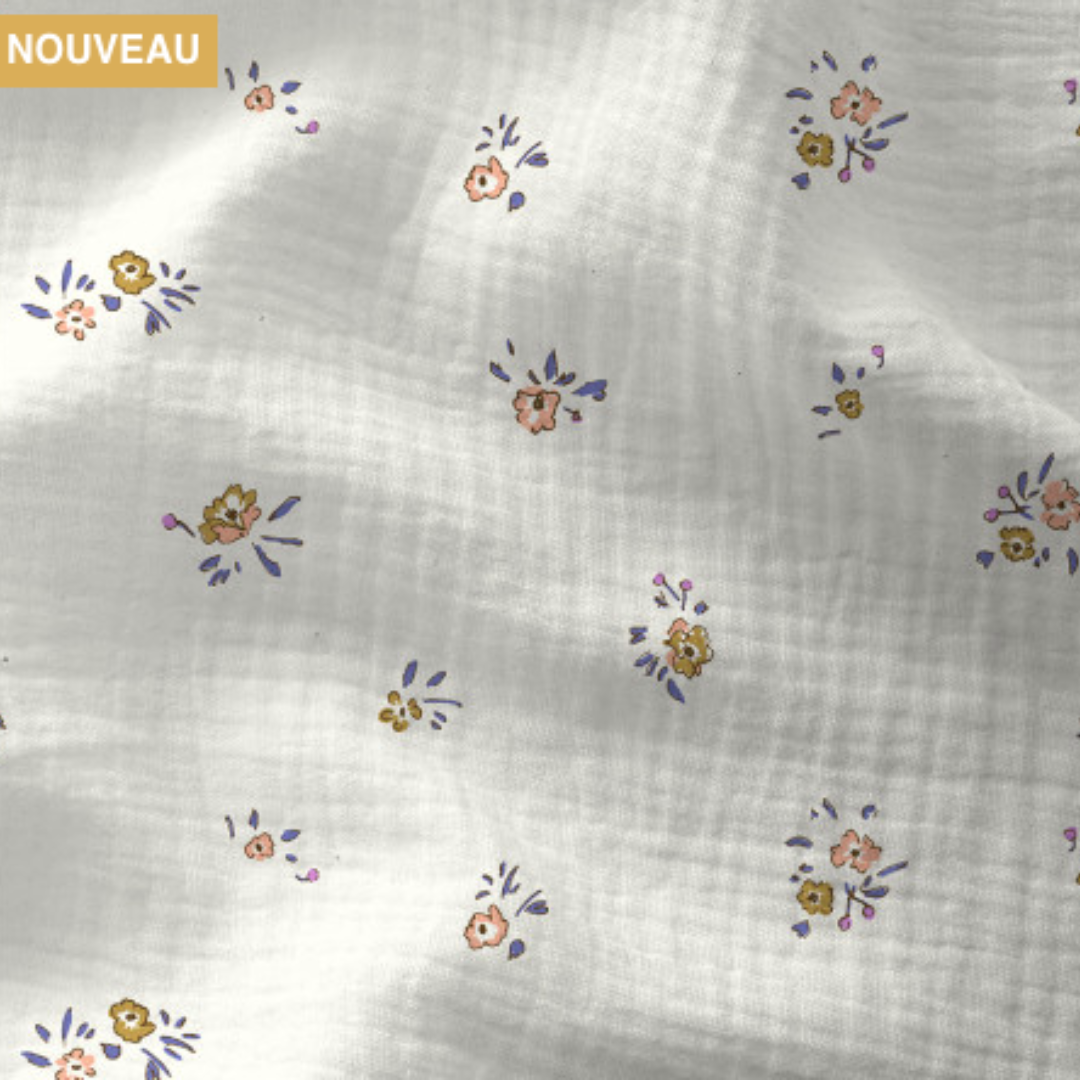 Housse matelas à langer Double gaze BIO Ninon