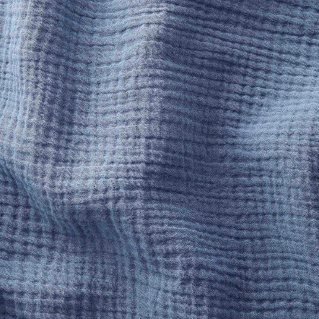 Ciel de lit cabane Bleu jean