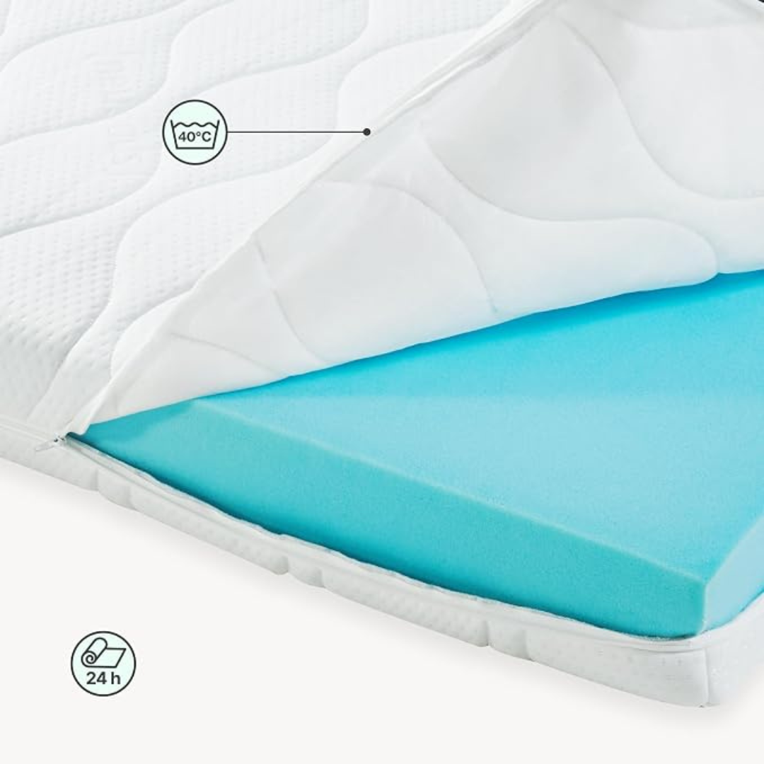 Hypoallergeen kindermatras 90x200cm