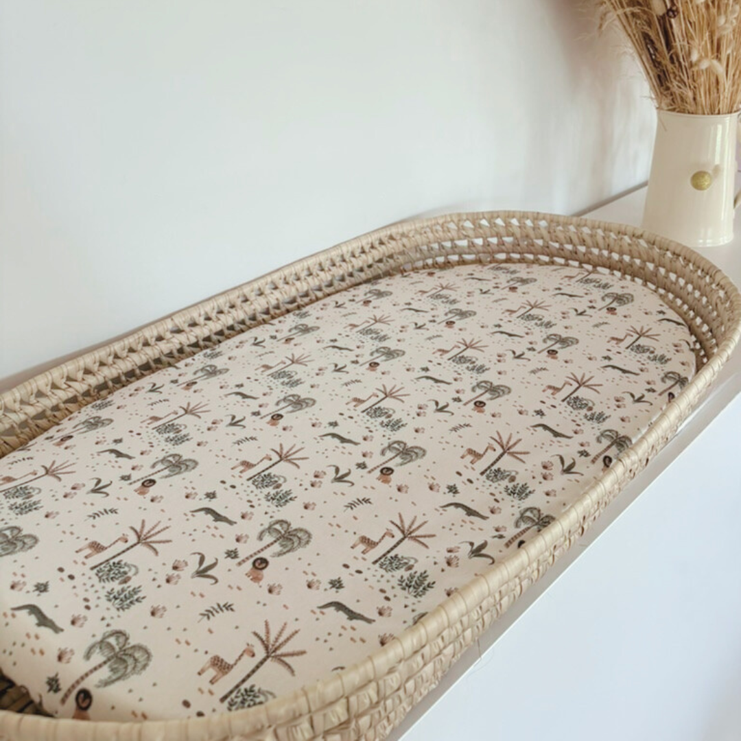 Luiermand + matras + dubbele gaashoes Ecru