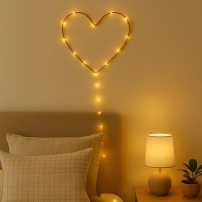 Guirlande lumineuse LED - Coeur