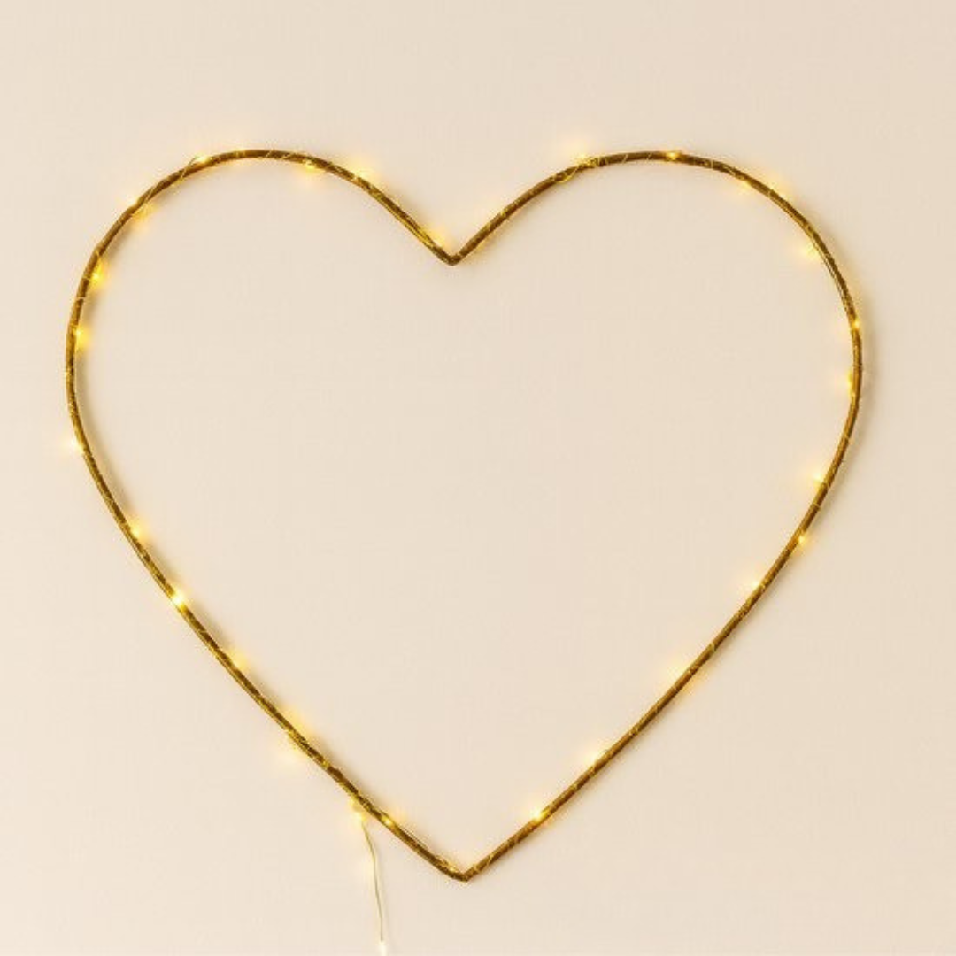 Guirlande lumineuse LED - Coeur