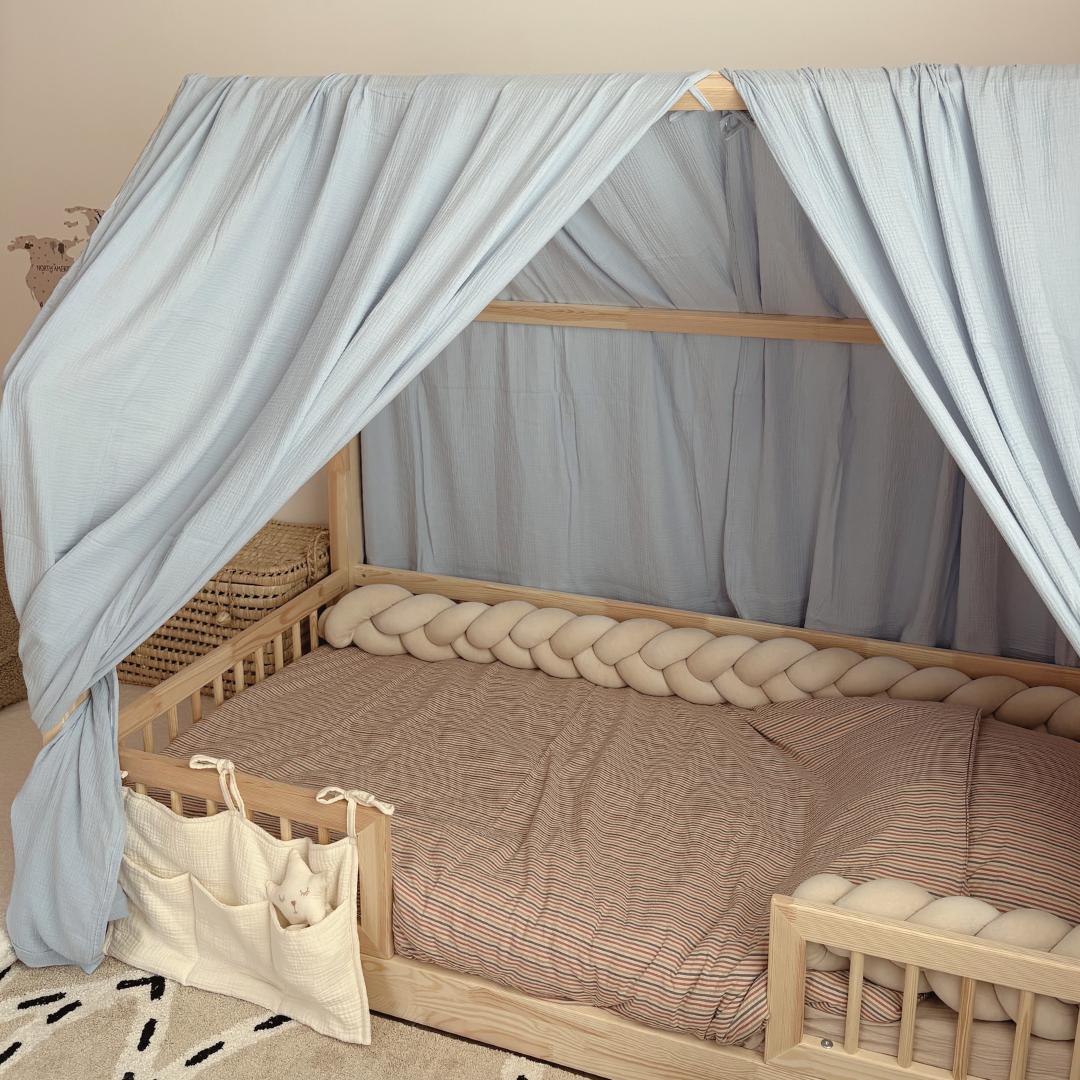 Ciel de lit cabane (pack de 2) Bleu glacier