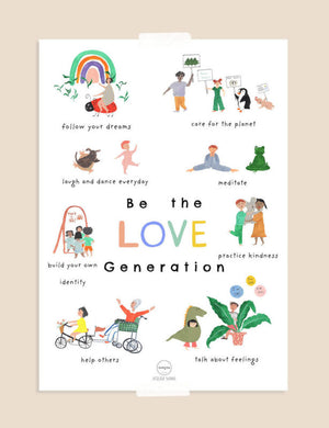 
            
                Charger l&amp;#39;image dans la galerie, Poster &amp;quot;Be the Love Generation&amp;quot;
            
        