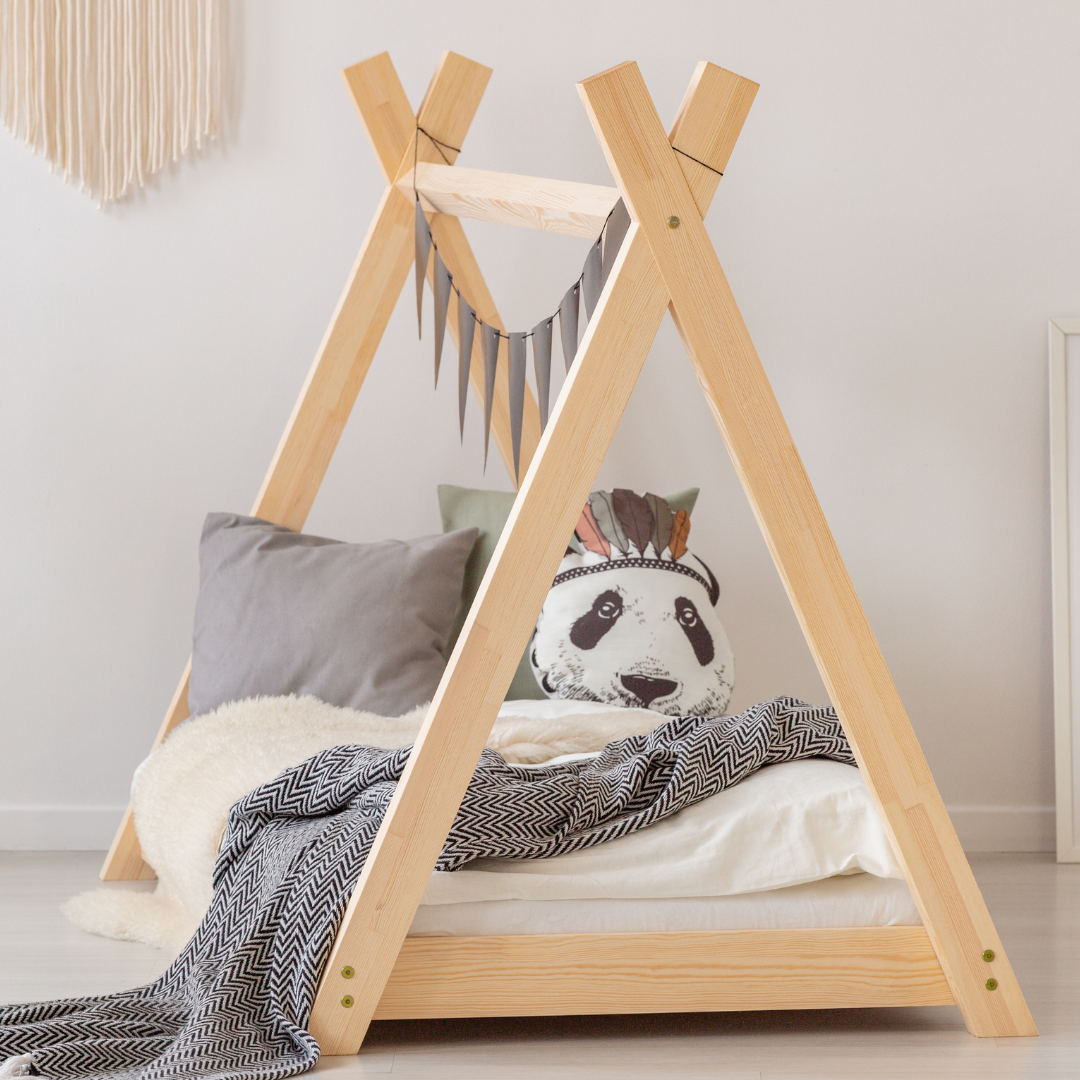 Lit tipi Montessori 90x190cm