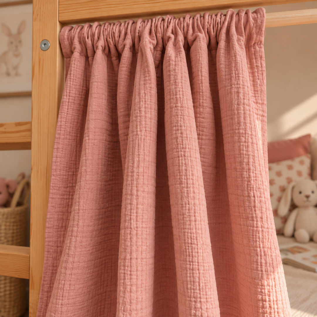 IKEA Kura bedgordijnen - Roze