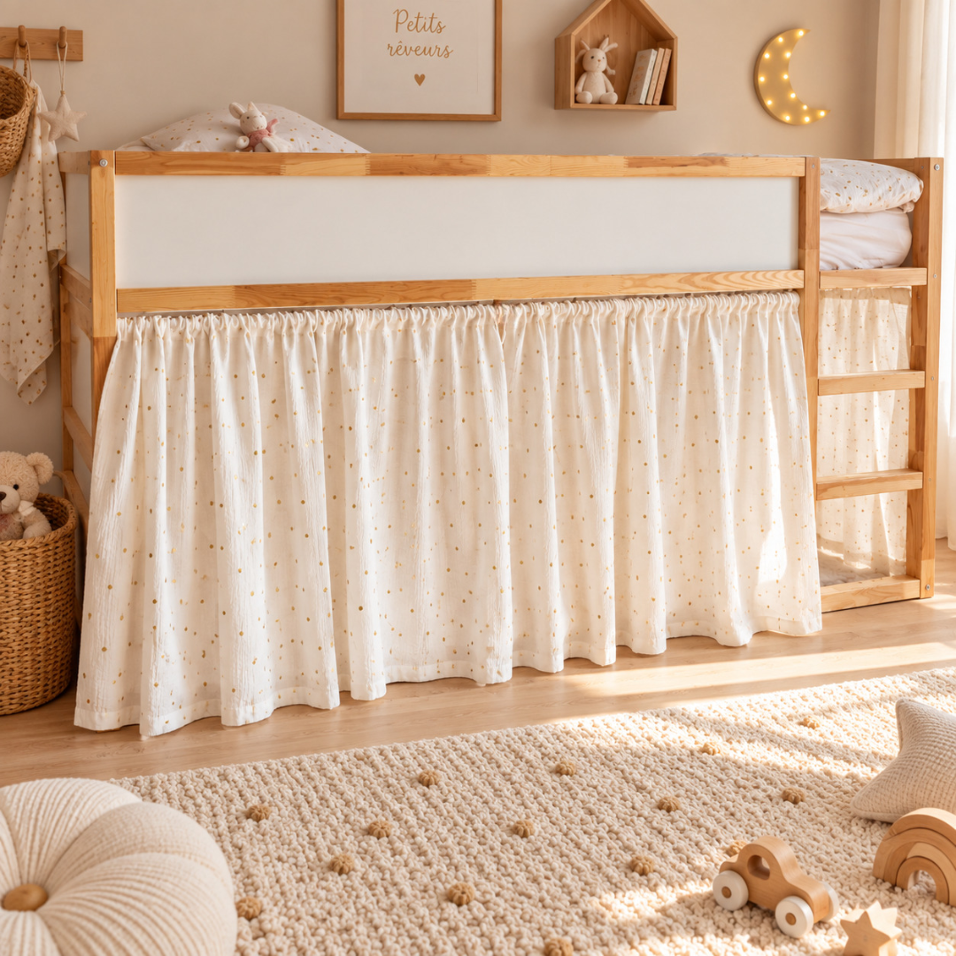 Rideaux lit Kura IKEA - Blanc OR